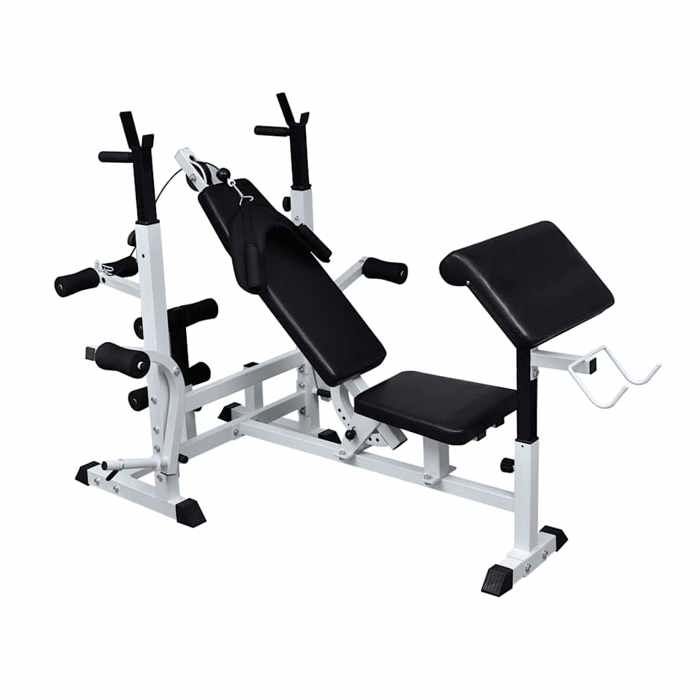 Banc de musculation universel avec support pour ha