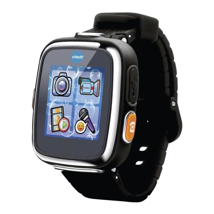 VTECH - Kidizoom Smartwatch Connect DX Noire - Montre Connectée Enfant