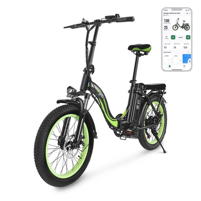 Velo Electrique Pliable, 20 Pouces vélo électrique Pliant Adulte,Applicable au Travail et à l'école