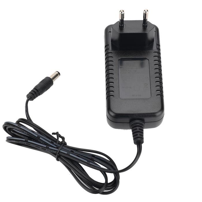 Adaptateur Secteur Alimentation 25.2V pour Kugoo kirin mini 2 trotinette electrique connecteur(Prise Européenne)