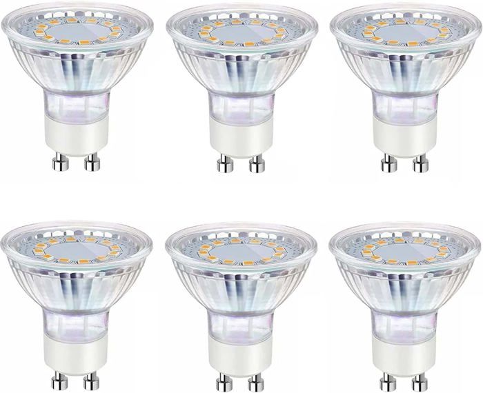 Ampoule LED GU10 non dimmable 3000K lumire chaude 50W quivalent halogne ...