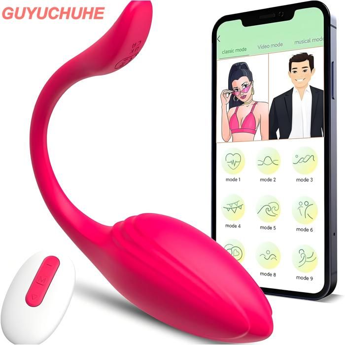 Vibrateur Vaginal Rechargeable USB - 10 Vitesses - Stimulateur Clitoris Flexible - Neuf