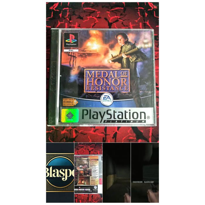 Ea Games Jeu PlayStation 1 – Medal Of Honor : Resistance – Version Française – Pal – Platinum