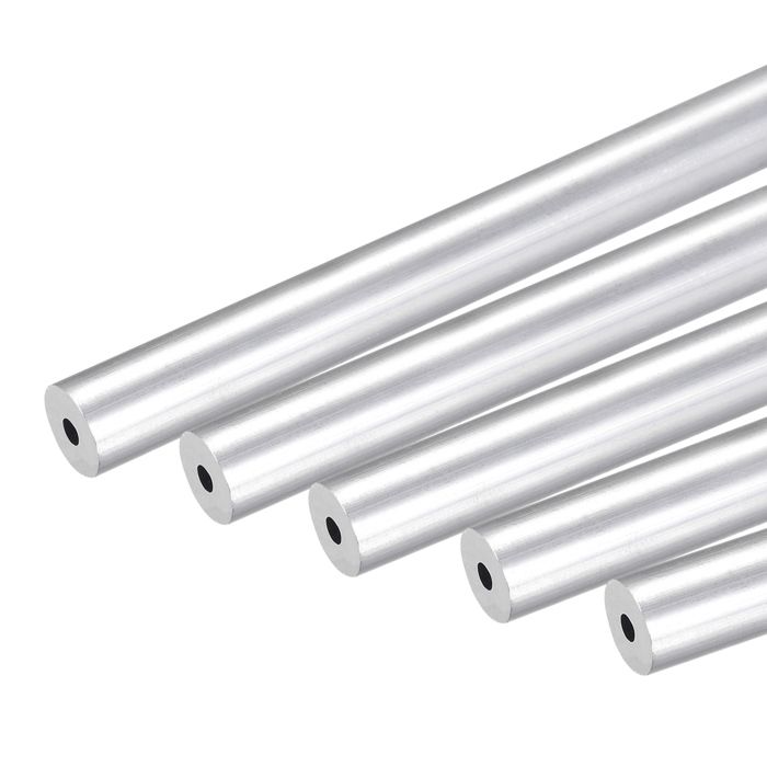 Sourcing Map 2 Stück Aluminium-Rundrohr 6063 – 20 Mm Außen-Ø, 10 Mm Innen-Ø, 200 Mm Länge, Nahtlos, Für DIY & Konstruktion