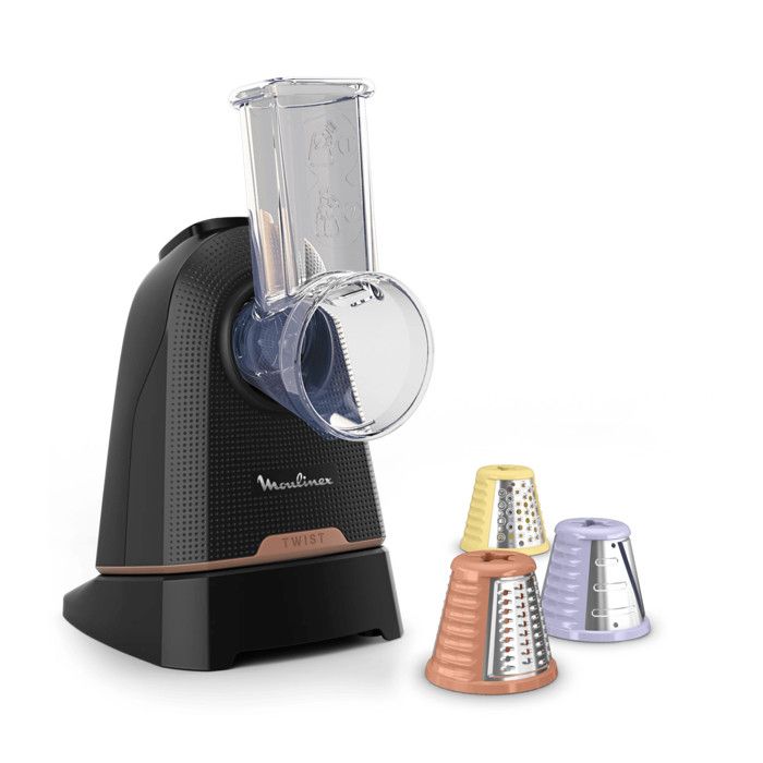 Moulinex DK8638 Râpe électrique et spiraliseur Plastique - vue 4