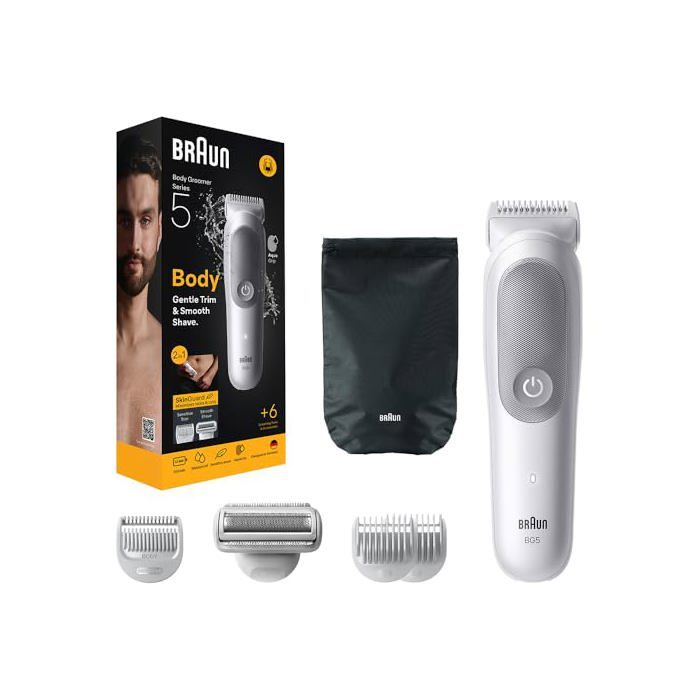 Tondeuse Corps Braun Series 5 80789712 Sans Fil 100min Sec et Mouillé 3 Sabots - vue 1
