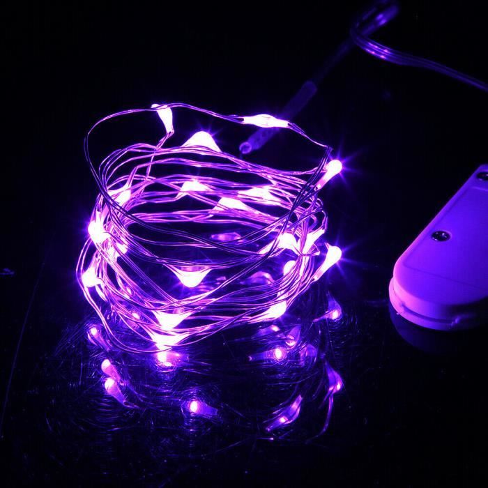 Acheter Guirlande lumineuse LED USB en fil de cuivre et d'argent
