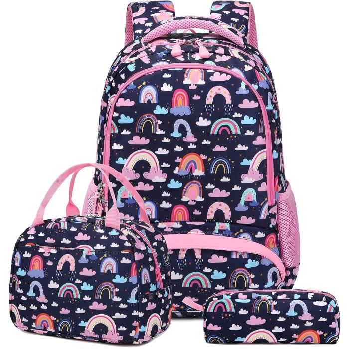 Femme Sac à Dos Unisexe Loisir Backpack Garçons école Sacs Filles
