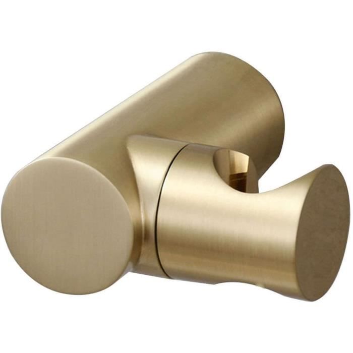 Support Pommeau De Douche Universel,Orientable 360° Porte Pommeau De Douche,Attache Pommeau De