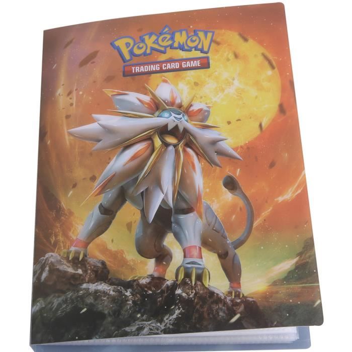 Asmodée Cahier Range-Cartes A5 Pokémon Soleil Et Lune 1 – 80 Cartes, Modèle Aléatoire
