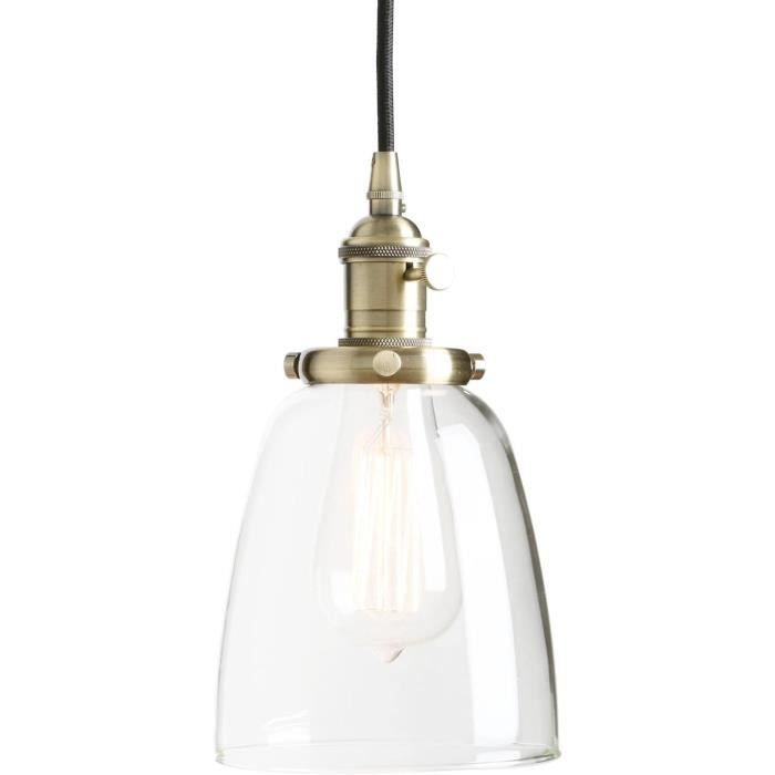 Suspension Luminaire Industrielle Rétro Vintage E27 Plafonnier