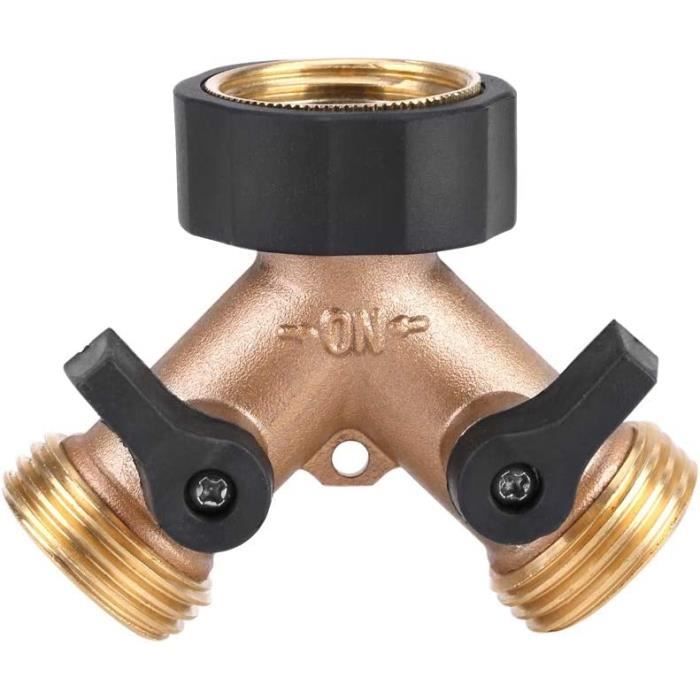 Raccord En Laiton En Forme De Té - 4 Mm - Pour Eau, Gaz, Huile - Pression Max 8 Bars, Température Max 90°C - Connexion Hexagonale