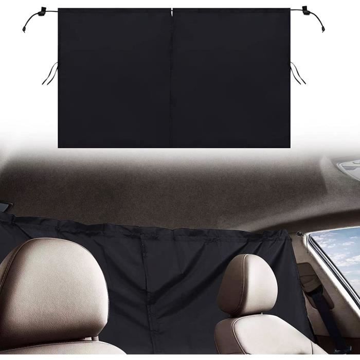 Séparateur de fenêtre de voiture - Rideau de séparation avant et arrière  amovible - Pare-soleil pour fenêtres latérales [555] - Cdiscount Auto