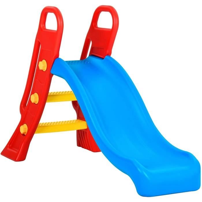Toboggan Pliable pour Enfants Toboggan d'Extérieur et d'Intérieur 135