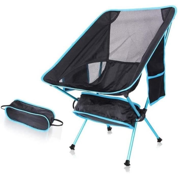 Chaise De Plage Orange Fridani Pliante | Chaise Camping Max 120kg - Neuve