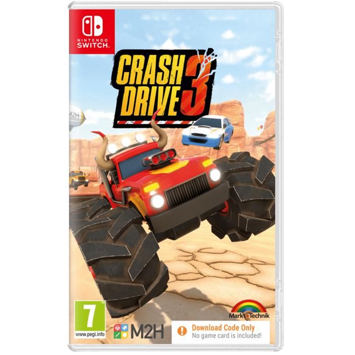 Crash Drive 3 Nintendo SWITCH Code de téléchargement Neuf - vue 4