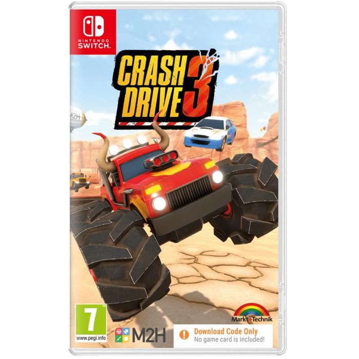 Crash Drive 3 Nintendo SWITCH (Code de téléchargement)