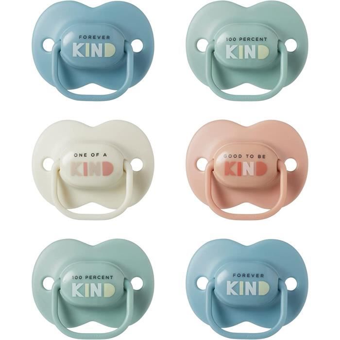 Sucettes - Tommee Tippee Anytime Forme Orthodontique Symétrique Silicone  Sans Bpa 18-36 Mois Lot 6 - Cdiscount Puériculture & Eveil bébé