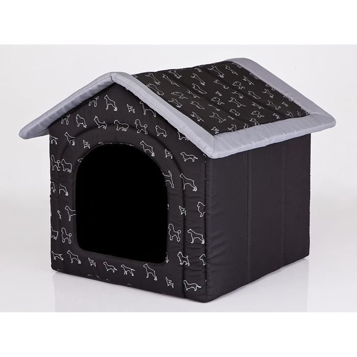 Niche Extérieur Pour Chat - Imperméable, Pliable, 45x43x40cm, Avec Rideau Transparent, Pour Hiver - 7