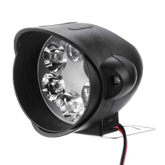 2 pcs Phares LED Moto Phare Avant Lampe Antibrouillard Universel -  Cdiscount Auto