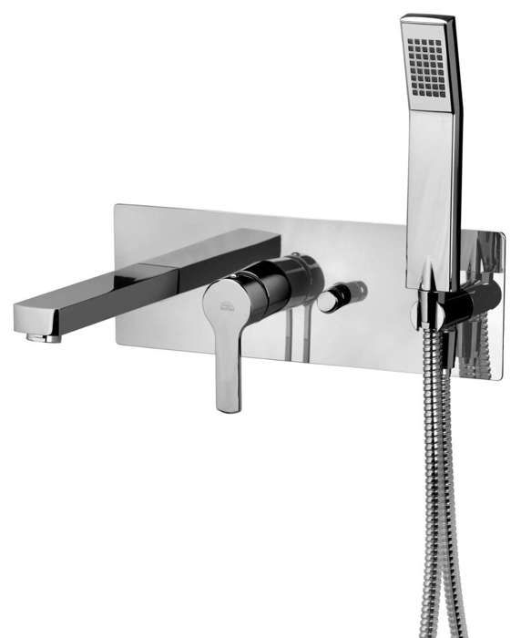 Mitigeur Pour Baignoire Integre Paffoni Ringo West Rin001 Ws001 Couleurs Chrome Poignee West Cdiscount Bricolage
