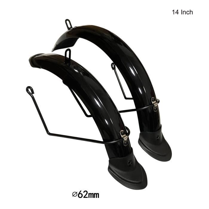 LOT ANCIEN GARDE BOUE DE VELO AV & AR EN ALUMINIUM ø 65cm / 26