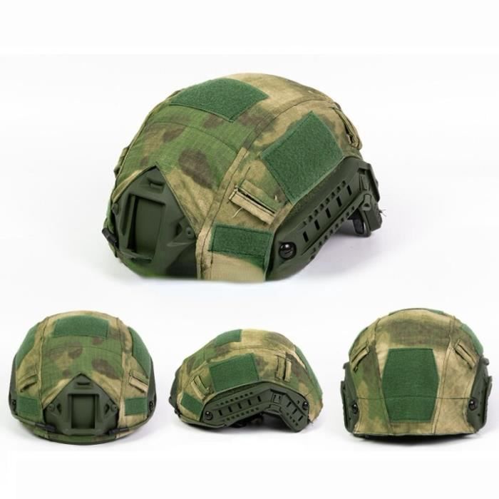 Juste un couvre-casque - Couvre casque tactique, tour de tête 52 60cm,  équipement Airsoft Paintball Wargame C - Cdiscount Auto