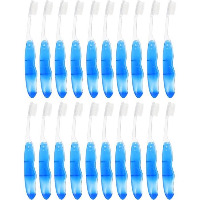 Dokeno Lot 2 Boîtes Brosse à Dents Voyage Avec Poignée - Gobelets Portable Enfants