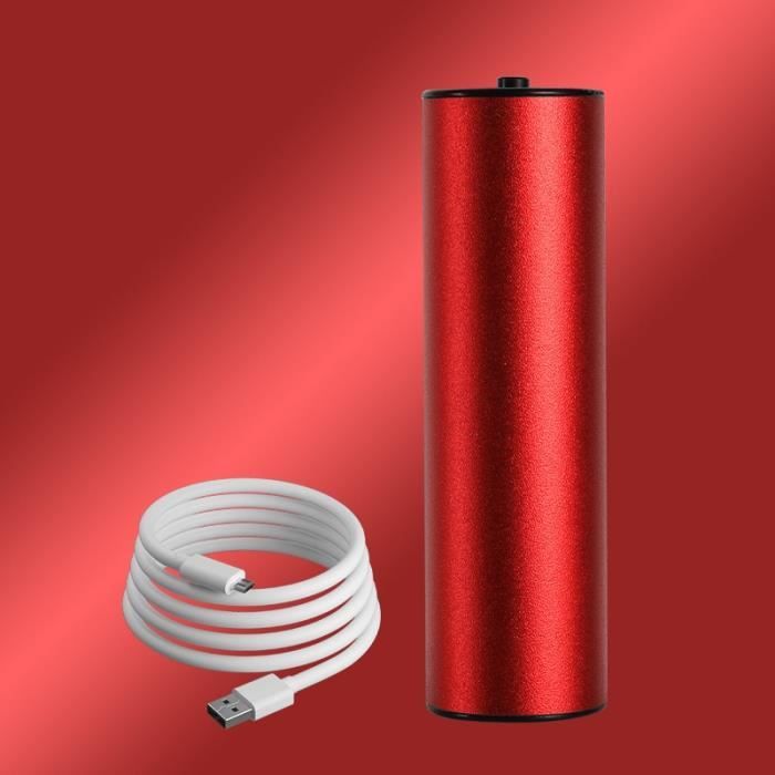 2 en 1 Chauffe-Mains Rechargeable 10000mAh Poche Chauffe-Eau Portable  Chauffage électrique Batterie Externe Chargeur avec Cable USB
