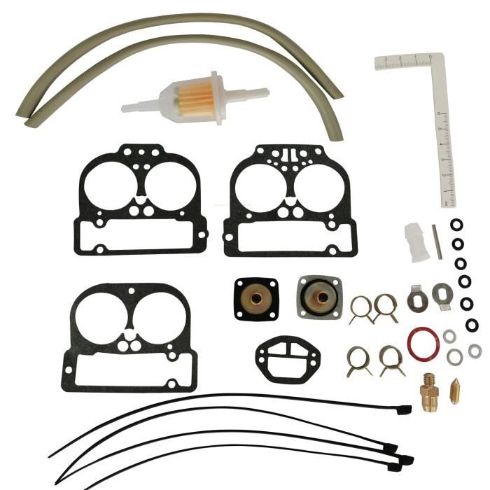 Kit de réparation de carburateur pour WEBER 40-42-44, DCNF s'adapte à 4 boulons ou 5 boulons