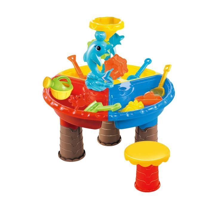 Jouets de plage,Table de sable et d'eau pour le jardin en plein air, ensemble de bac à sable, Table de jeu pour enfants, - Type A