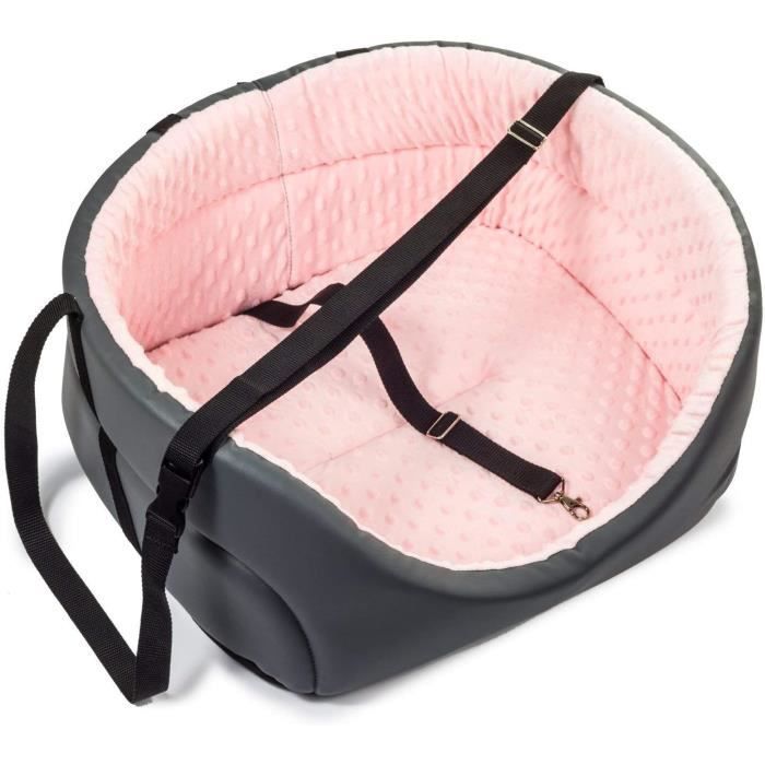 Comparer les prix de Siège pour chien Siège de voiture Panier de voiture pour chien Siège de voiture pour chien Sac pour chien ROSA Minky S