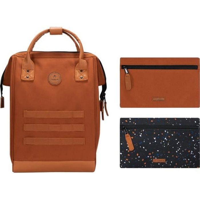 Sac à dos - CABAIA - Medium Adventurer - Marron - 23L - 2 poches interchangeables