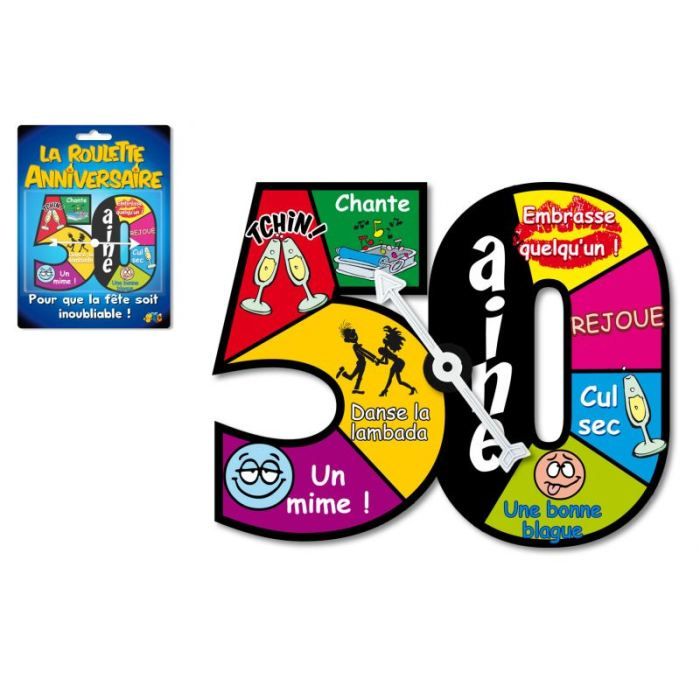 Roulette Jeu D Anniversaire 50 Ans Achat Vente Jeu Societe Plateau Cdiscount Roulette Jeu D Anniversaire 50 Ans Achat Vente Jeu Societe Plateau Cdiscount