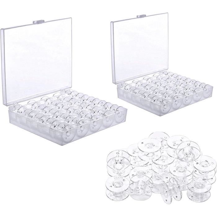 10 Bobines Métalliques Pour Machine à Coudre Singer - Compatibles Modèles 192K, 201, 240, 248, Etc.