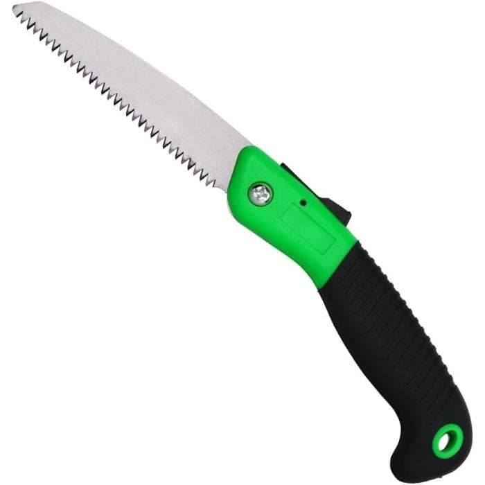 Scie pliante travail du bois scie à métaux pliante multifonction coupe bois tranchant Camping jardin poinçon scie arbre hachoir couteau main - Bricolage