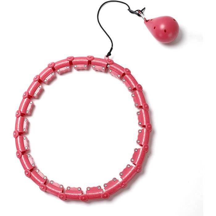 Hula Hoop lest avec Corde Sauter Taille Ajustable Smart Fitness Hula