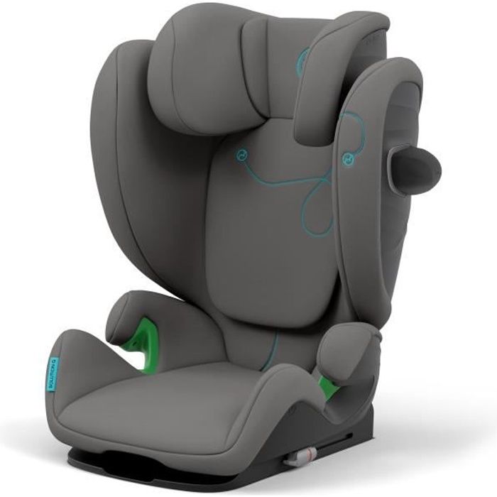 Cybex Siège auto Solution G i-Fix - Groupe 2/3 - De 3 à 12 ans - Fixation  Isofix ou ceinture - Inclinable - Gris - Achat / Vente siège auto CYBEX  SOLUTION G I-FIX GRIS - Cdiscount