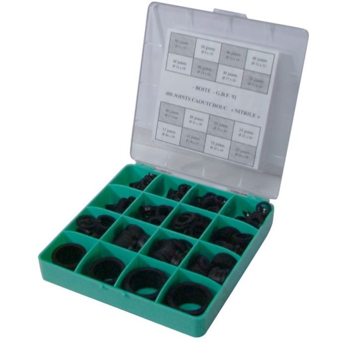 Joints Plats En Caoutchouc EPDM 44x36x2 Mm - Pour Tuyaux 1 1/2'' (40/49 Mm) - Lot De 25 - Plomberie, Jardin, Ventilation
