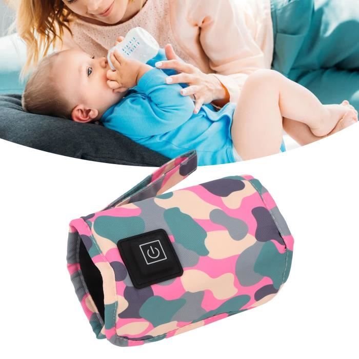 Chauffe-Biberon Portable USB - Batterie 8000mAh, 6 Températures Réglables (38-50°C), Écran LED, Pour Lait Maternel/Formule, Voyage Et Voiture