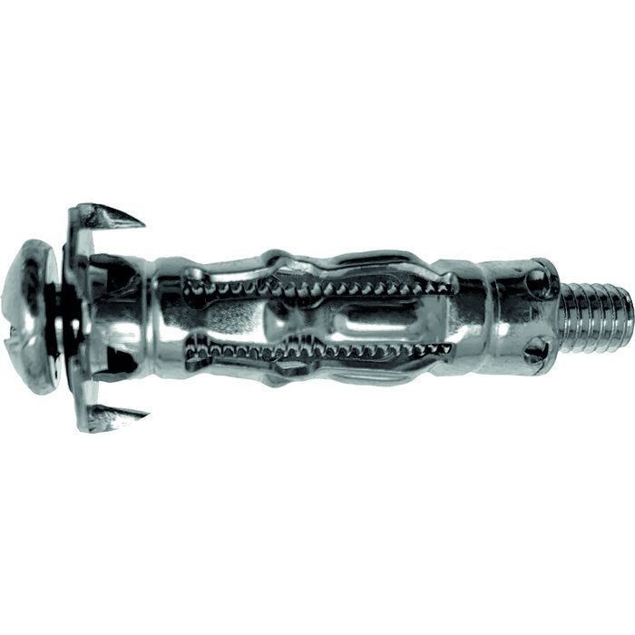 Cheville placo HM 4x32S avec vis FISCHER Fixation métallique pour corps creux Boite de 100