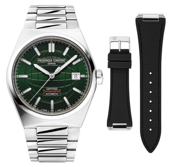 Montre Hommes Frédérique Constant FC-303G3NH6B - Argent Acier inoxydable -
