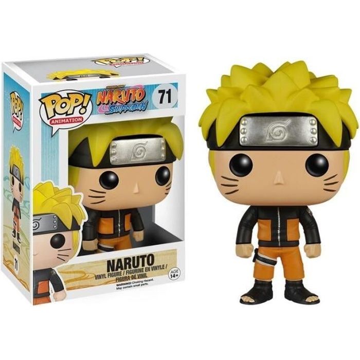 Figurine POP Animation Naruto - FUNKO - Pop! Vinyl - Orange - Pour Enfant à  partir de 3 ans - Cdiscount Jeux - Jouets