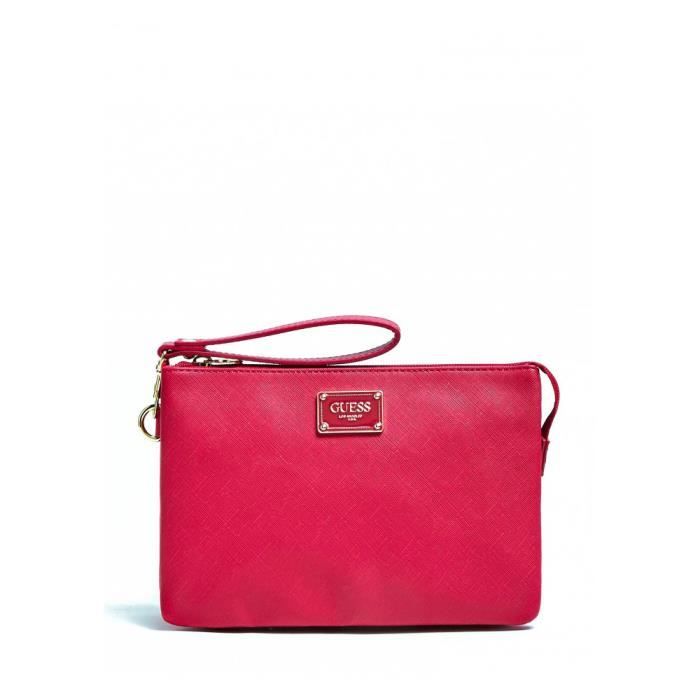 Pochette guess rouge store