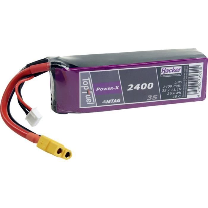 Traxxas Batterie LiPo 14,8V 5000mAh 25C – Hardcase ID Pour Modélisme