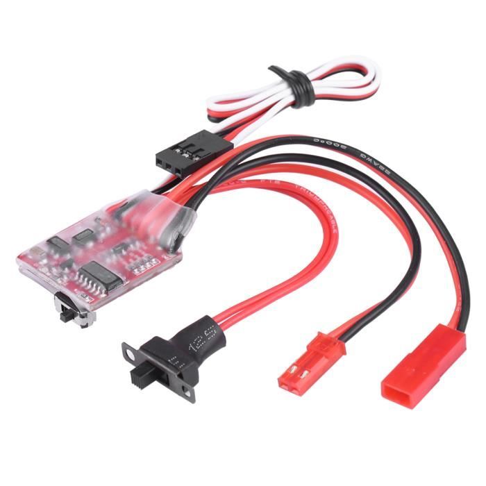 Treuil Électrique RC 1/10 - Métal - Télécommande - Pour Voitures Traxxas, Axial, HSP