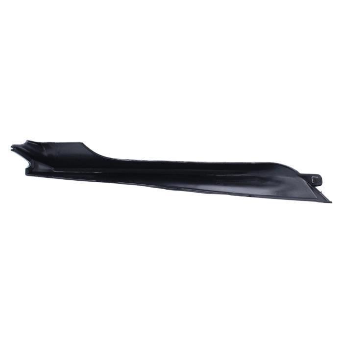 Lèvre De Pare-chocs Avant ABS - 114cm - Noir Brillant - Compatible Seat, Audi, Honda, Toyota