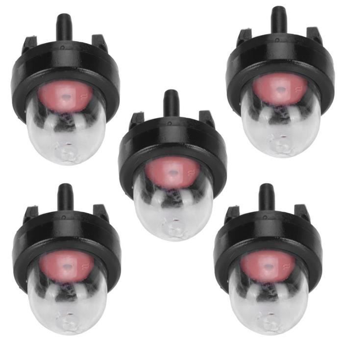 8 Ampoules Primer Carburant Hyakoz 22mm Transparentes - Pour Tronçonneuse, Tondeuse, Débroussailleuse
