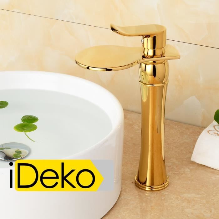 Mitigeur Salle De Bain Dore Achat Vente Pas Cher