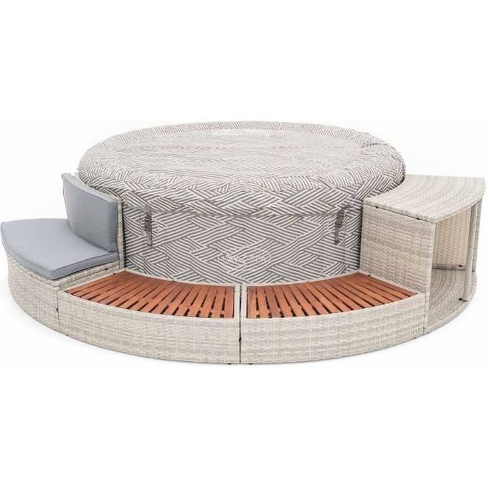 Spa Gonflable Bestway LayZSpa Madrid Ø180x66cm avec Airjet